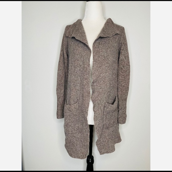 Joules Knitwear Mink Coloured Open Cardigan wool - Picture 1 of 8